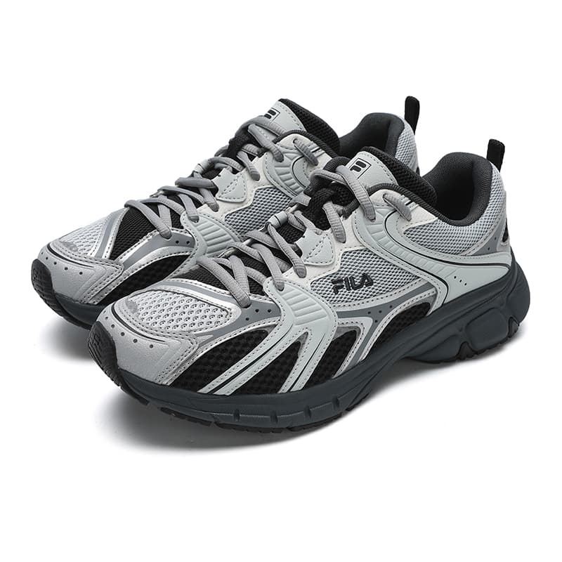 Кроссовки fila MATTRUN Lightning Shoes Дышащий Low Топ Повседневная обувь Женские Черно-серый - изображение 3