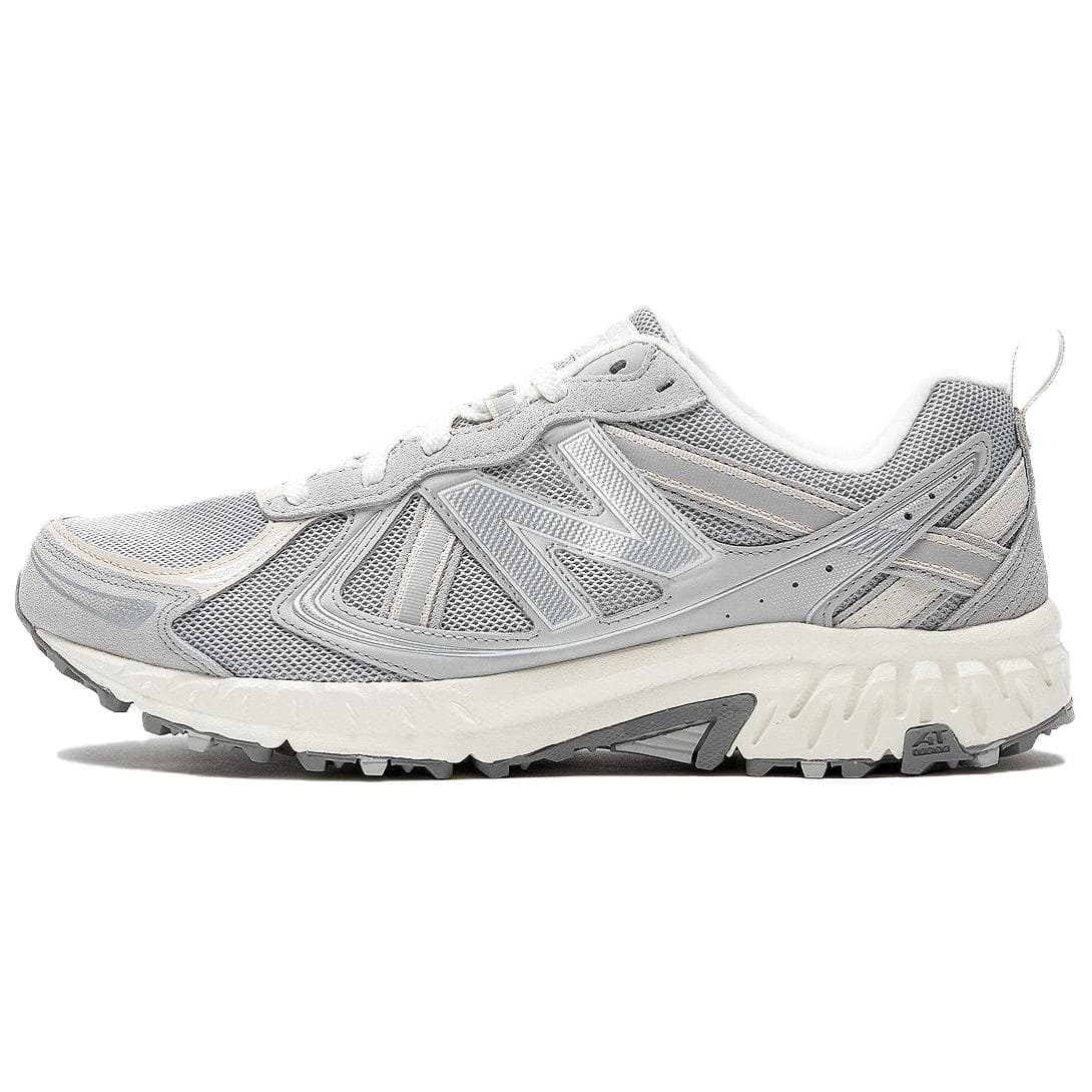 Кроссовки для бега New Balance NB 410 V5 Устойчивые к истиранию Низкие Беговые кроссовки Унисекс Серебристо-серый - изображение 1