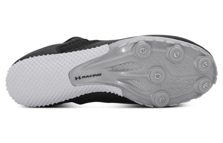Кроссовки для бега Under Armour Kick Sprint 4 Устойчивые к истиранию низкие беговые кроссовки унисекс черные - изображение 5