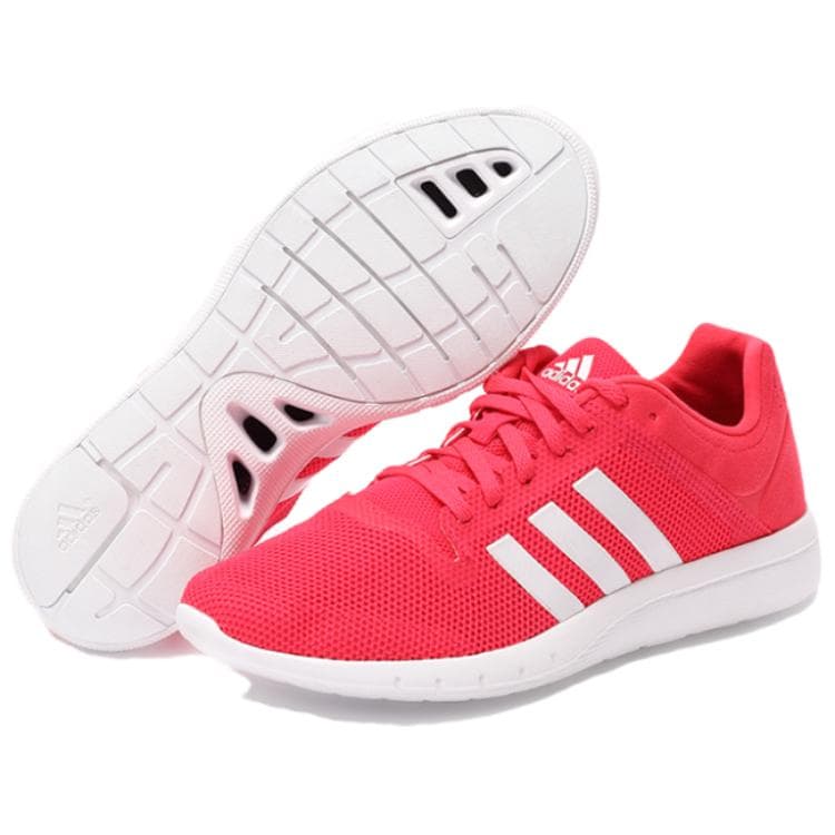 Кроссовки для бега Adidas Cc Fresh Противоскользящие Устойчивые к истиранию Низкие Беговые кроссовки Женские Красные - изображение 4