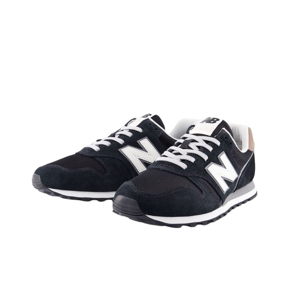 Кроссовки для бега New Balance NB 373 V2 Дышащие Низкие Беговые Кроссовки Унисекс Черные - изображение 2