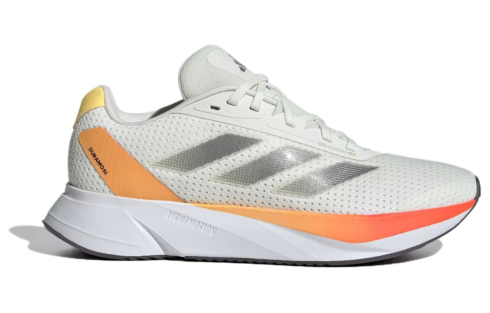 Кроссовки для бега Adidas Duramo Sl Устойчивые к истиранию низкие беговые кроссовки для женщин белые - изображение 2