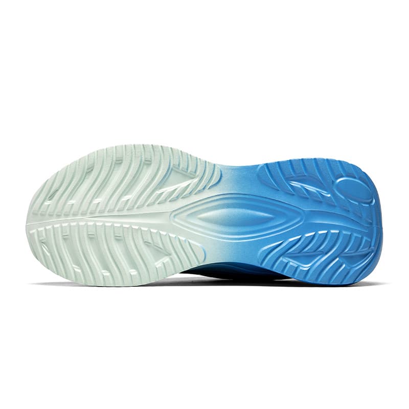 Кроссовки для бега WARRIOR Low Топ Бег на длинные дистанции Обувь Мужской Чёрно-синий - изображение 4