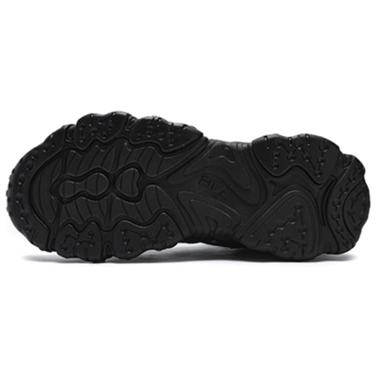 Кроссовки для бега FILA FLUID 5 Устойчивый к истиранию MID Топ Повседневная Городская Коммутация Беговые кроссовки Мужские Черные - изображение 5