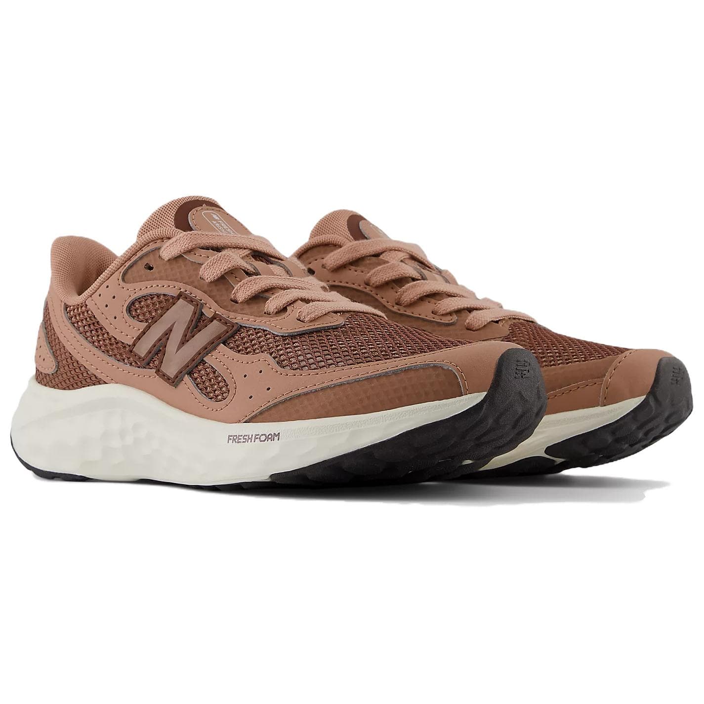 Кроссовки для бега New Balance NB Свежая Пена Arishi V4 Сетчатая Ткань Дышащие Низкие Кроссовки для Бега Женские Коричневые - изображение 2
