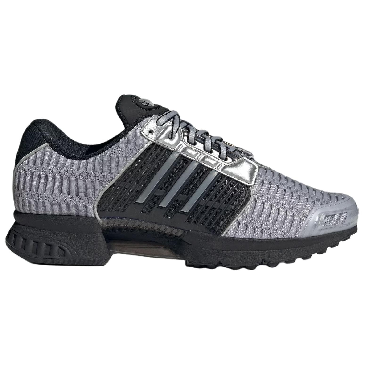 Кроссовки для бега Adidas Climacool 1 Ткань Низкие Повседневные Беговые Кроссовки Унисекс Серебристо-Серый - изображение 2