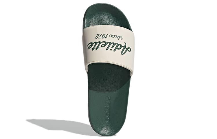 Сандалии adidas Adilette Shower Slides White Green - изображение 5