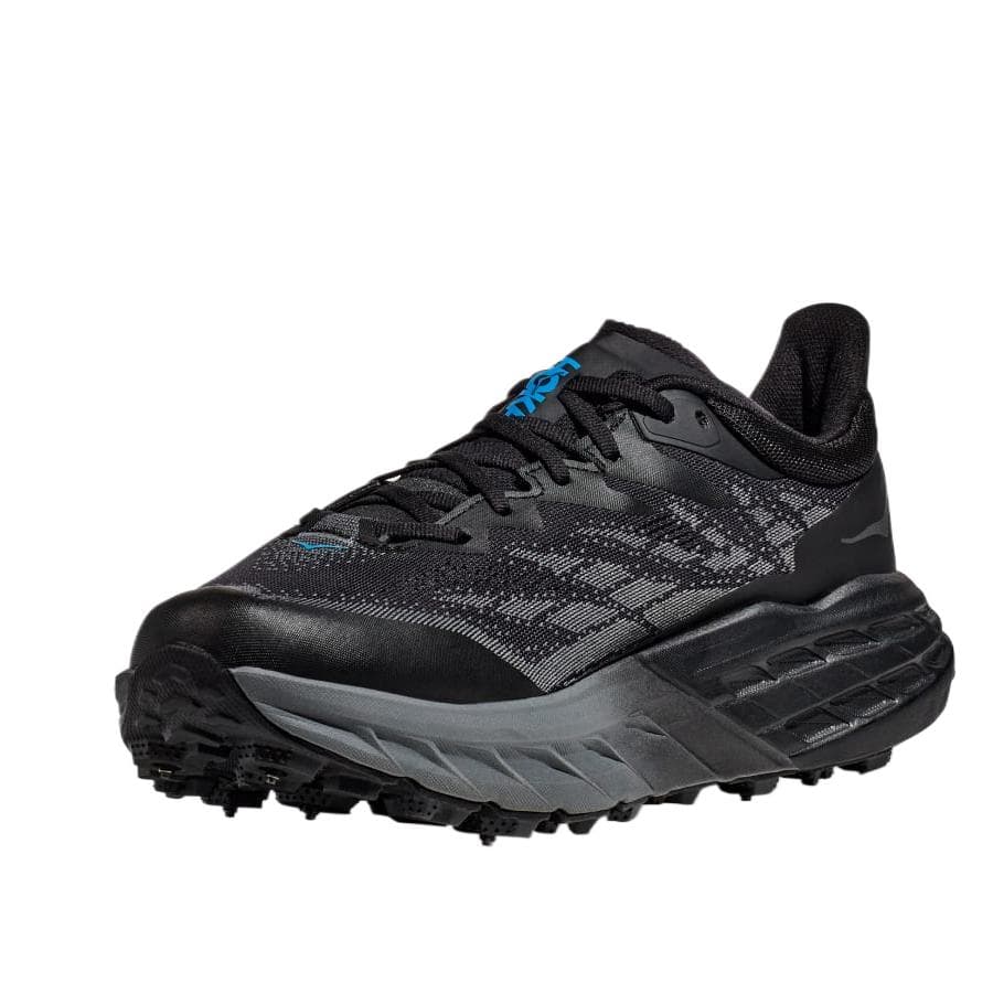 Кроссовки для бега HOKA ONE ONE Speedgoat 5 Устойчивые к износу Низкие Беговые кроссовки Мужские Черные - изображение 3