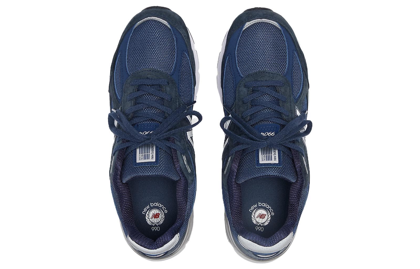 Кроссовки для бега New Balance 990 V4 Navy - изображение 4