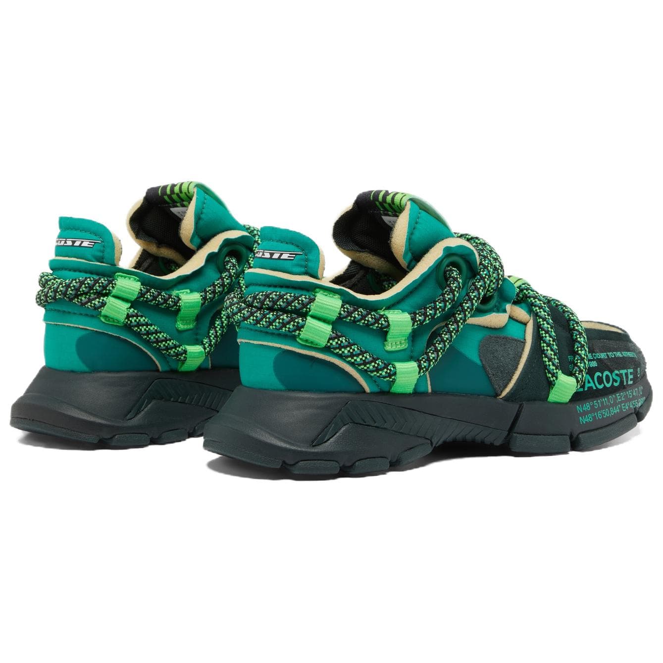 Кроссовки LACOSTE L003 Active Runway Low Casual Shoes Женские Зеленые - изображение 3