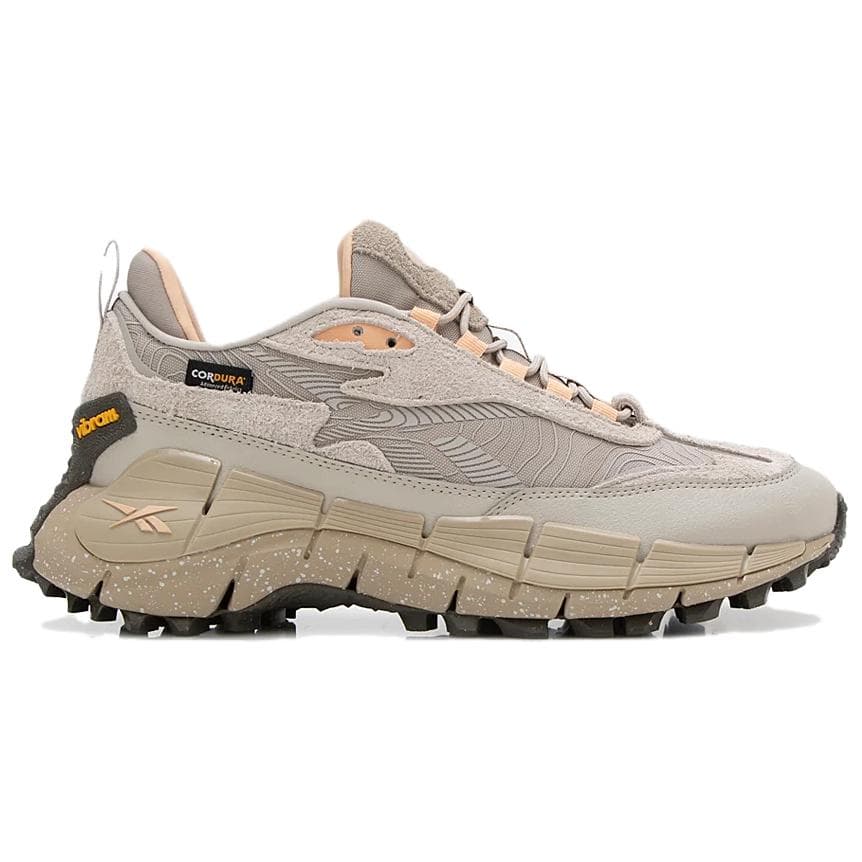 Кроссовки для бега Reebok ZIG KINETICA 2,5 EDGE Low Топ Повседневный Кроссовки для трейлраннинга Unisex Light Хаки - изображение 2