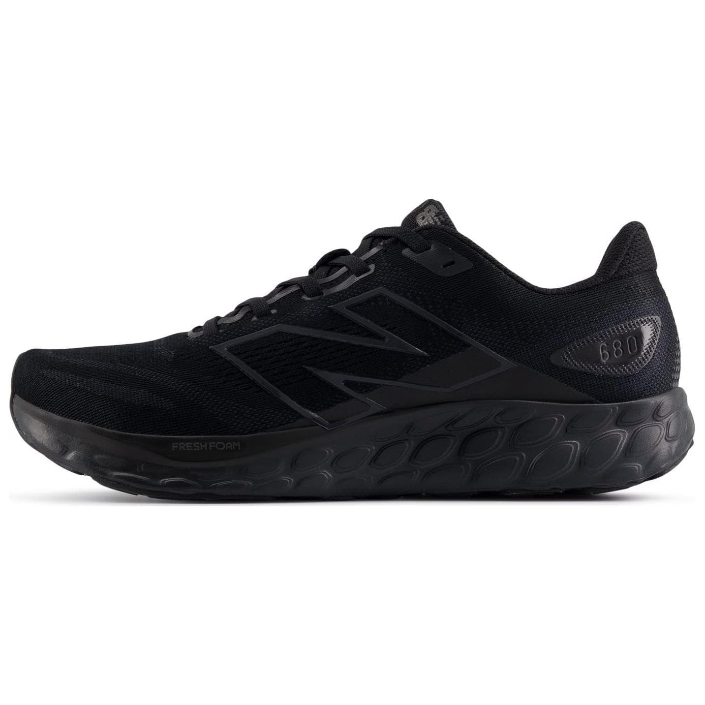 Кроссовки для бега New Balance NB 680 V8 Low Топ Беговые кроссовки Мужские Черные - изображение 1