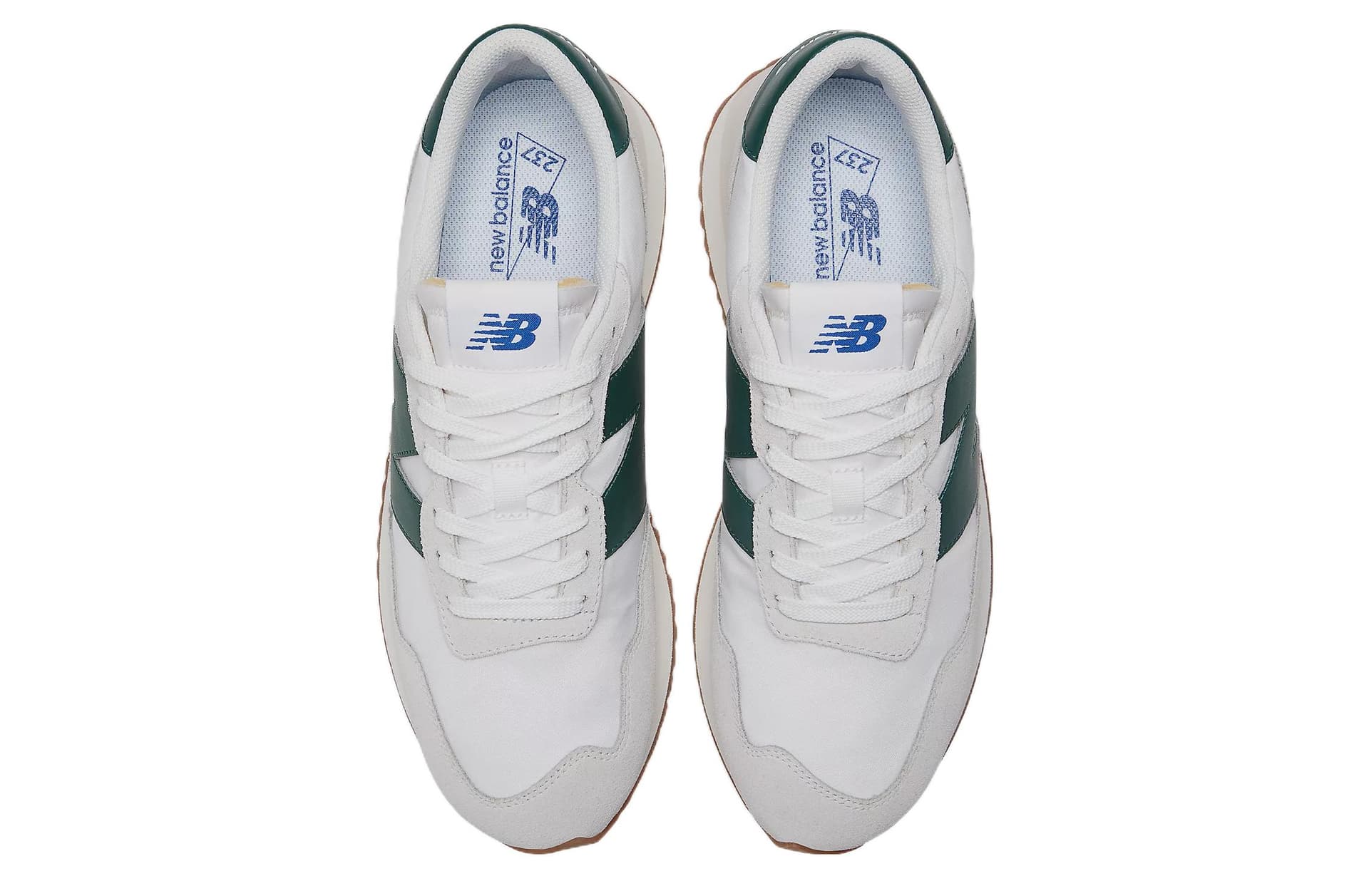 Кроссовки для бега New Balance 237 Grey Green - изображение 4