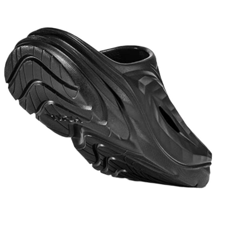 Сандалии HOKA ONE ONE ORA Recovery Mule Закрытые тапочки Унисекс Черный - изображение 4