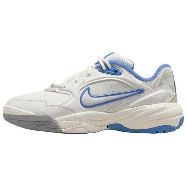 Кроссовки Nike A.C.E Противоскользящая Устойчивая к истиранию Низкий Верх Повседневная Обувь Женская Бежевая Синяя - изображение 1