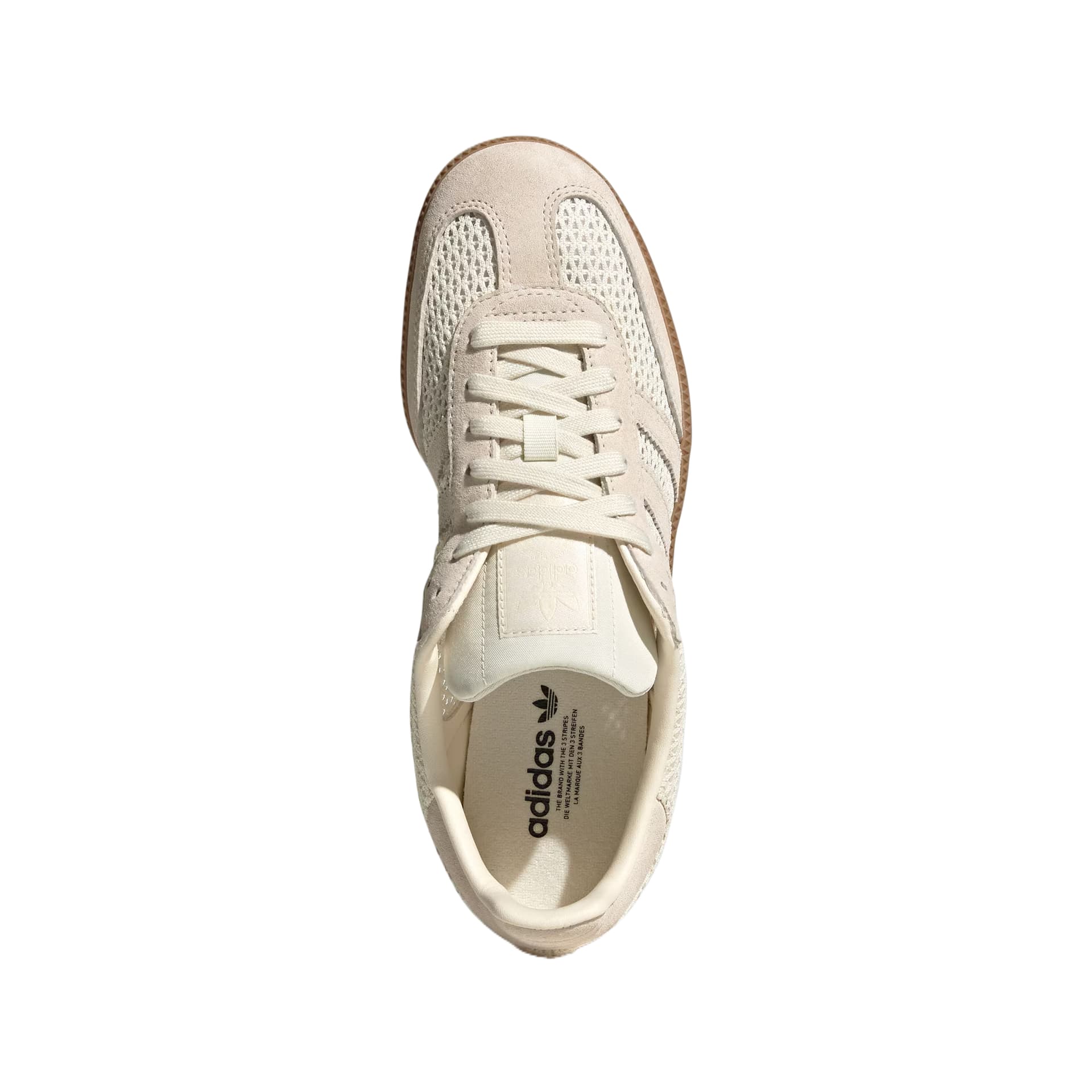 Кроссовки Adidas Originals Samba OG Low Топ Немецкие армейские кроссовки Женские Белый Желтый - изображение 4