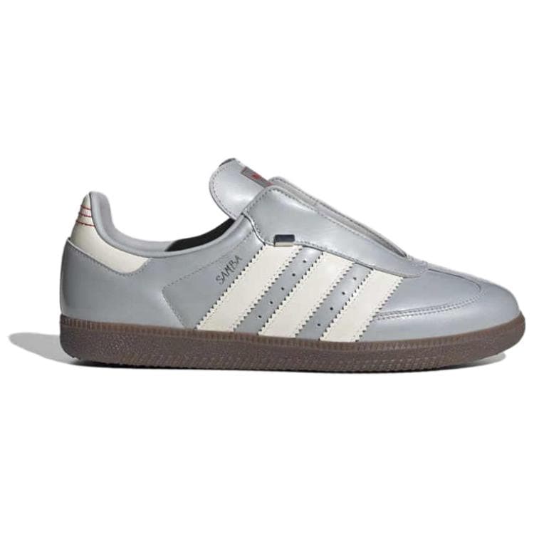 Кроссовки Adidas Originals Samba OG Low Топ Скейтборд Обувь Унисекс Серый - изображение 2
