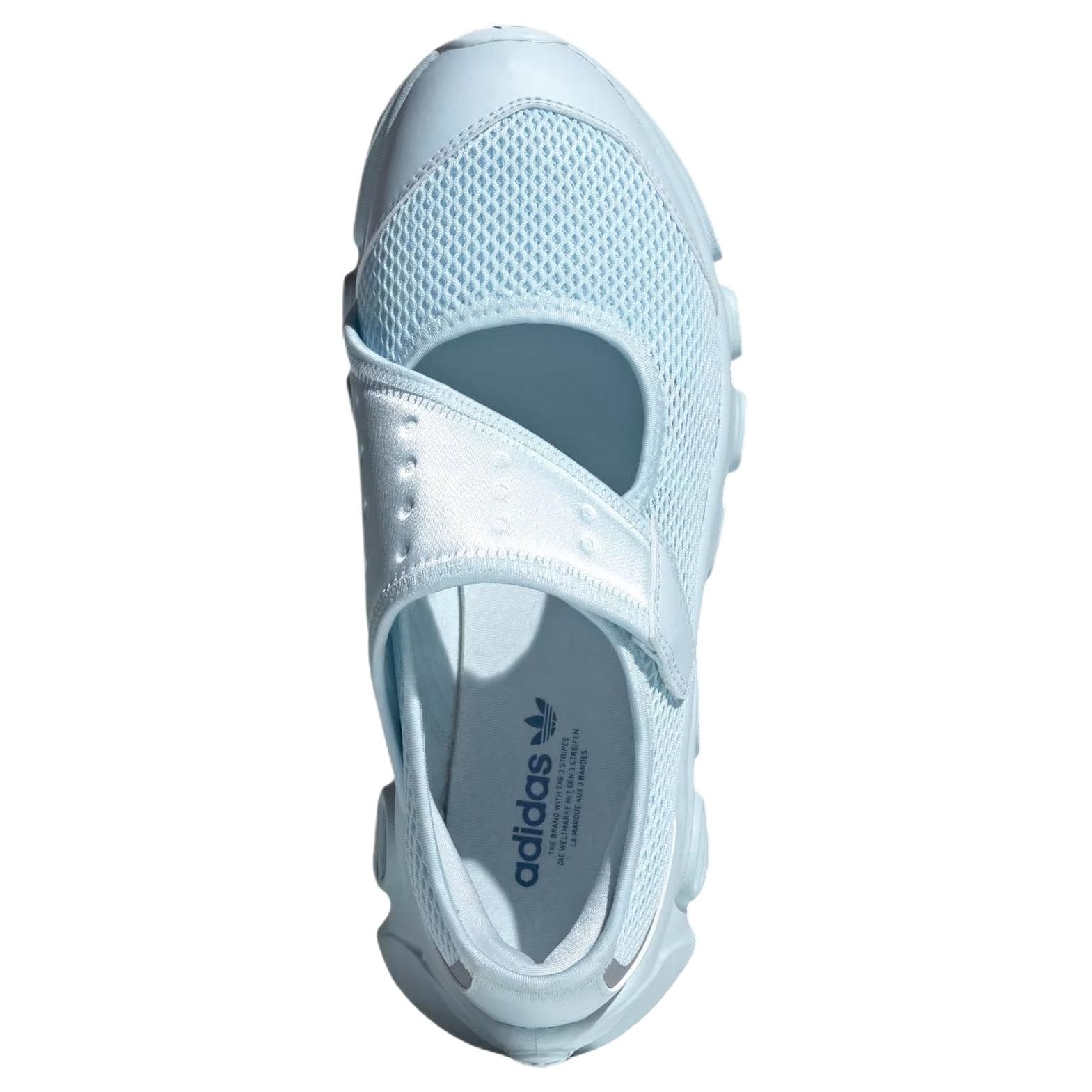 Кроссовки Adidas Originals Adiform Megazein Противоскользящая Устойчивая к истиранию Низкий Верх Повседневная Обувь Женская Синяя - изображение 5