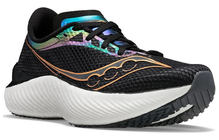 Кроссовки для бега Saucony Endorphin Pro 3 Black Gold Blue - изображение 3