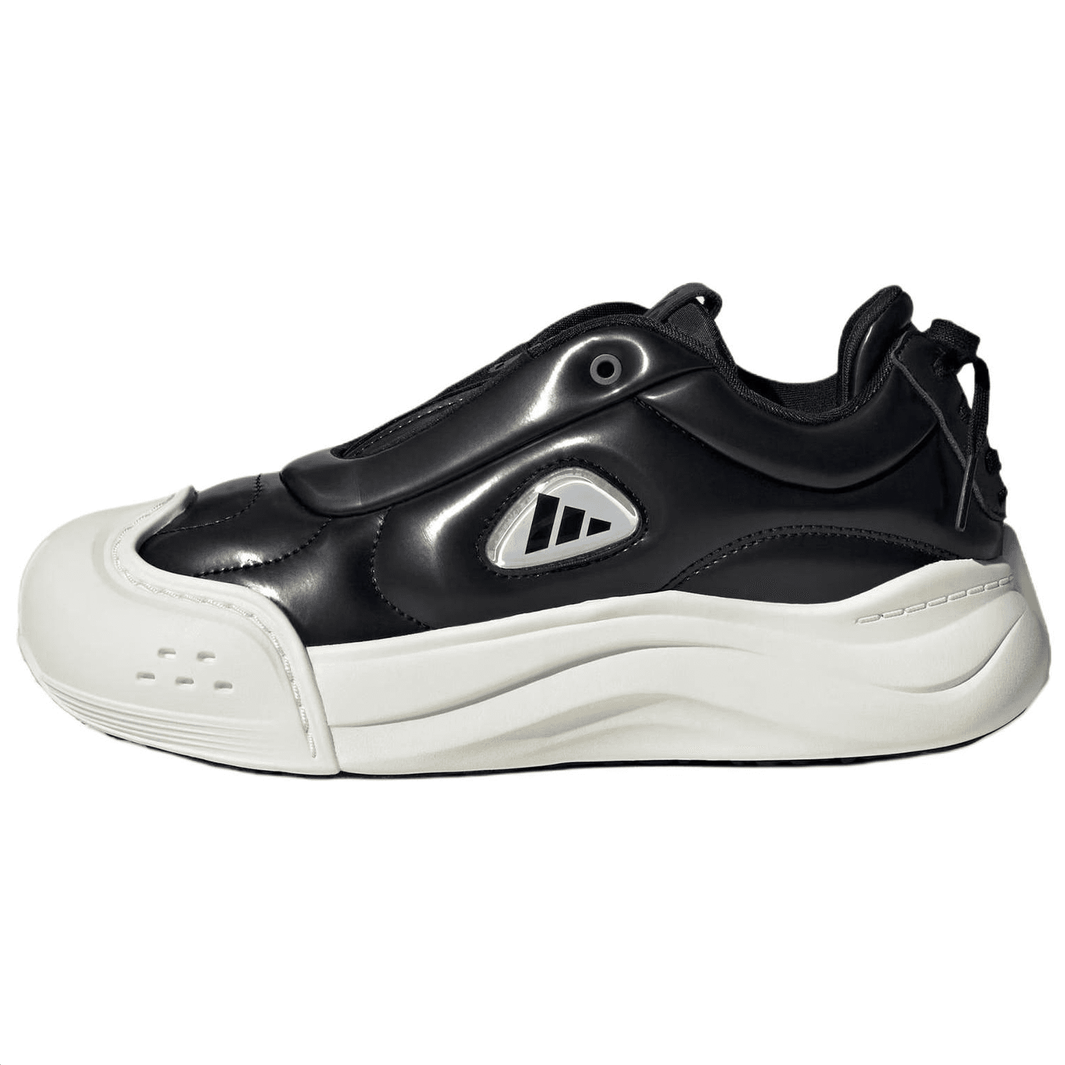 Кроссовки Adidas MAXXCOURT FOS Q4 Противоскользящая Устойчивая к истиранию Низкая Повседневная Обувь Женская Черно-Белая - изображение 1