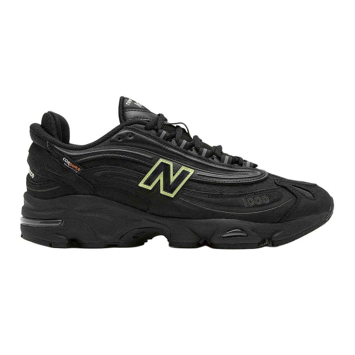 Кроссовки для бега New Balance NB 1000 Low Топ ABZORB Амортизация Повседневные Беговые Кроссовки Унисекс Черные - изображение 2