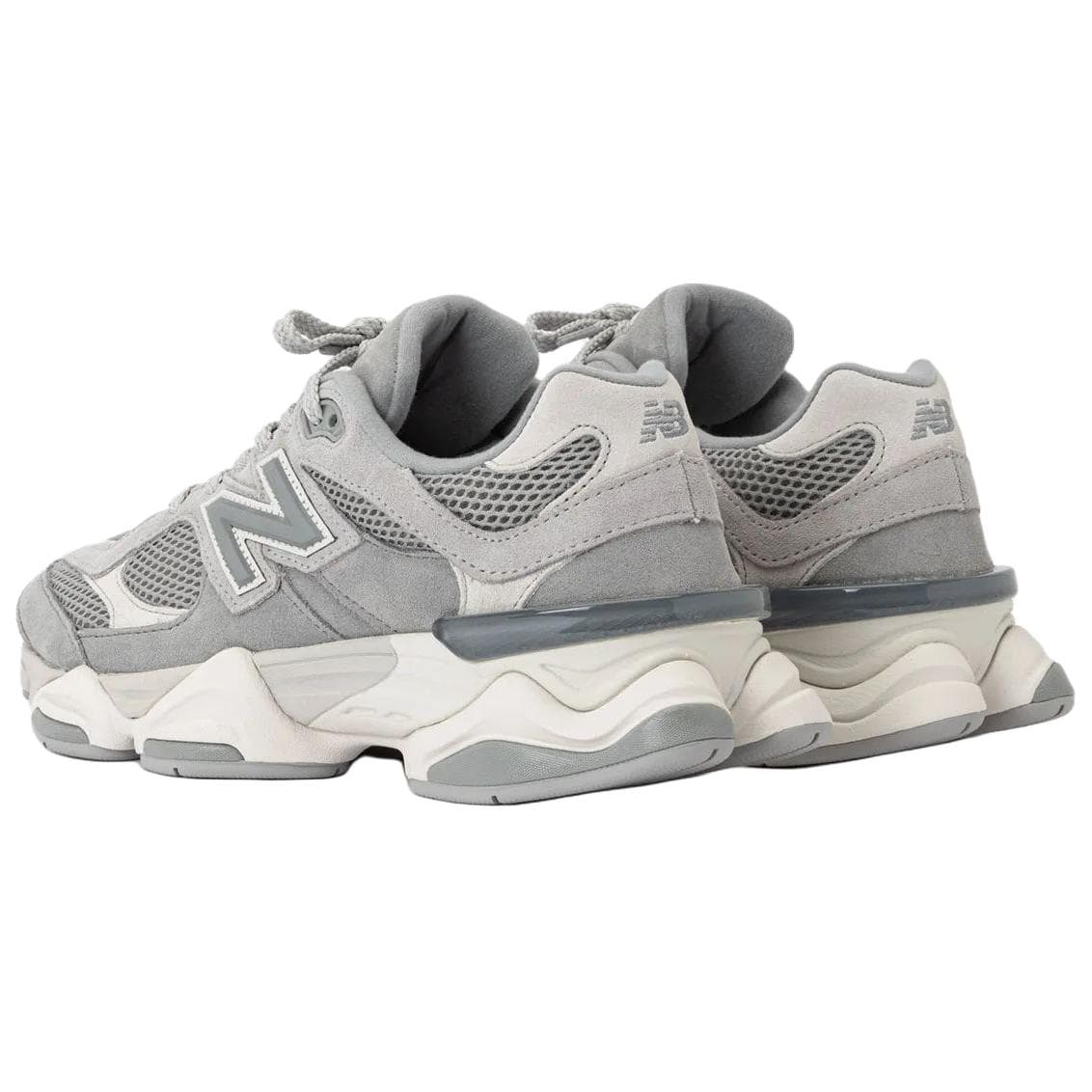 Кроссовки для бега New Balance NB 9060 Устойчивые к истиранию низкие повседневные беговые кроссовки Мужские Серые - изображение 3
