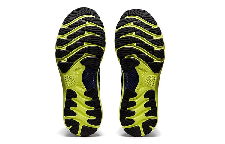 Кроссовки для бега Asics GEL-Nimbus 23 Navy Yellow - изображение 6