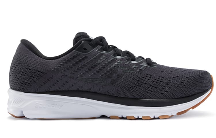 Кроссовки для бега Saucony Ride 13 Black White - изображение 2