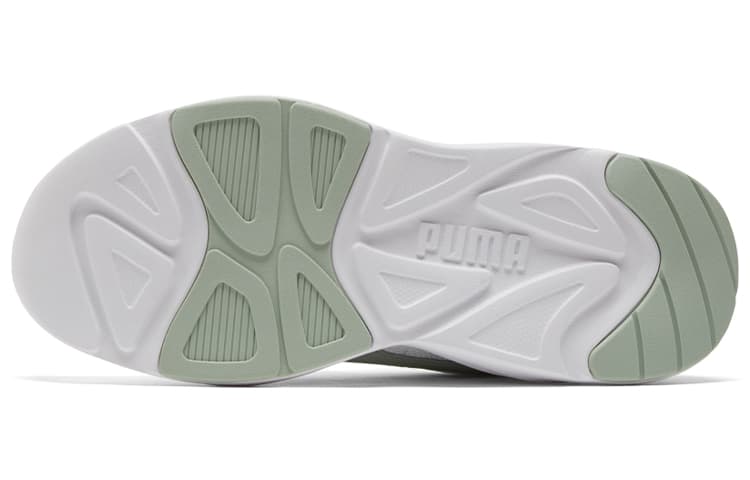 Кроссовки для бега PUMA 90s Runner Nu Wave White Grey Green - изображение 6
