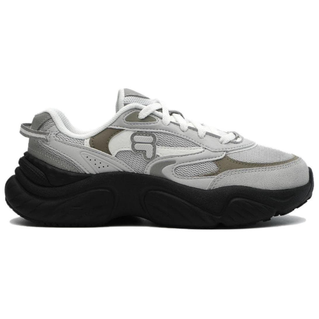 Кроссовки для бега FILA FUSION Conch II Conch Shoe Текстиль Синтетическая кожа Амортизация Износостойкие низкие беговые кроссовки - изображение 2