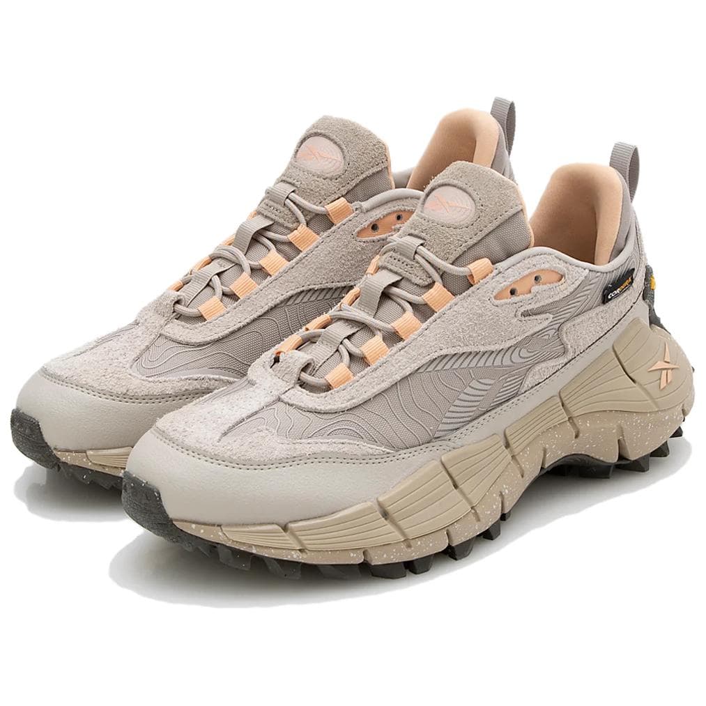 Кроссовки для бега Reebok ZIG KINETICA 2,5 EDGE Low Топ Повседневный Кроссовки для трейлраннинга Unisex Light Хаки - изображение 3