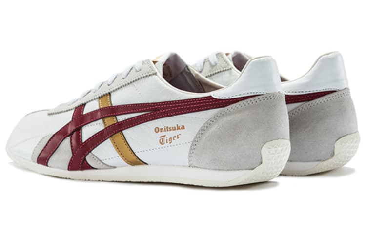 Кроссовки для бега Onitsuka Tiger Runspark White Red Yellow — фото 3