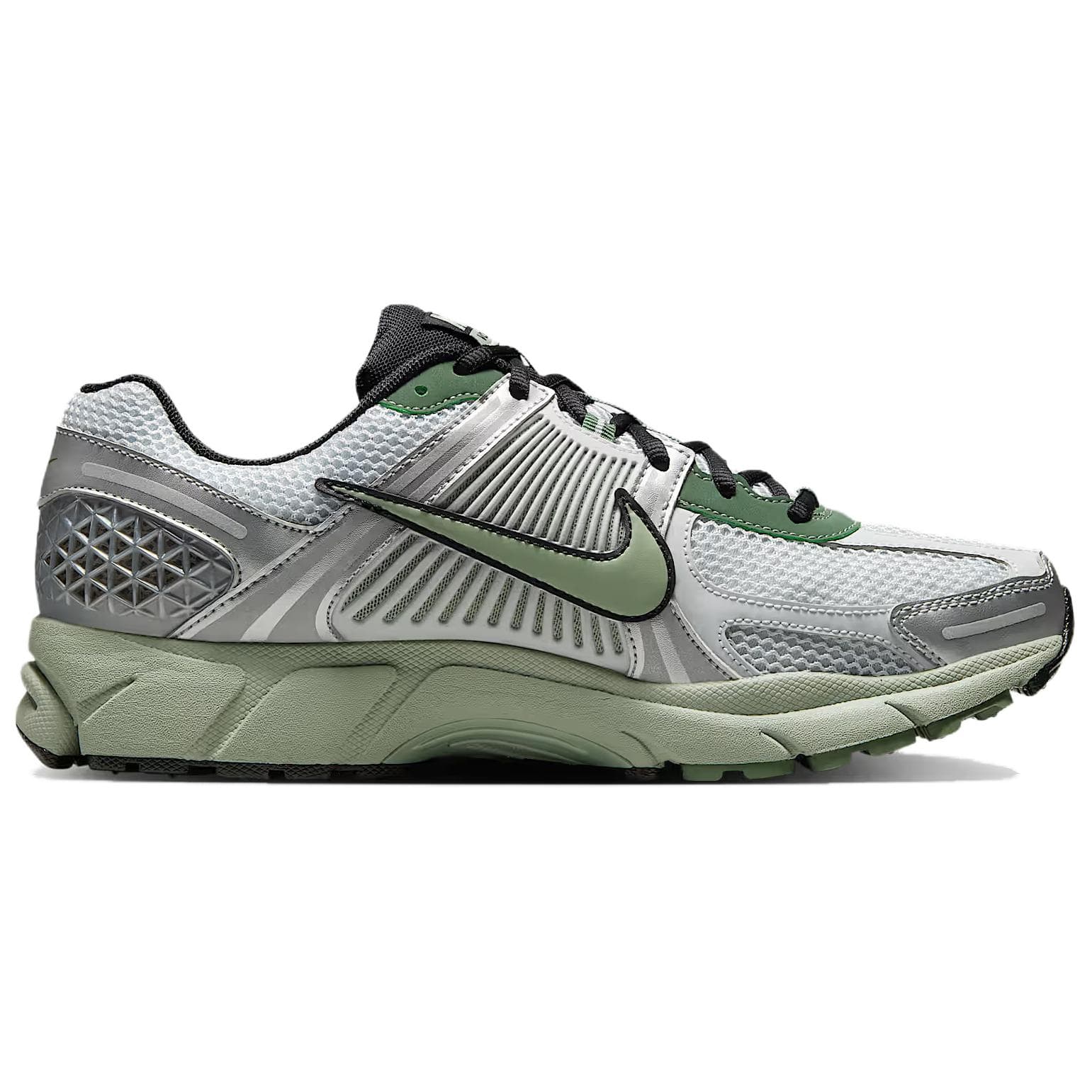 Кроссовки для бега Nike Zoom Vomero 5 Green Silver — фото 2