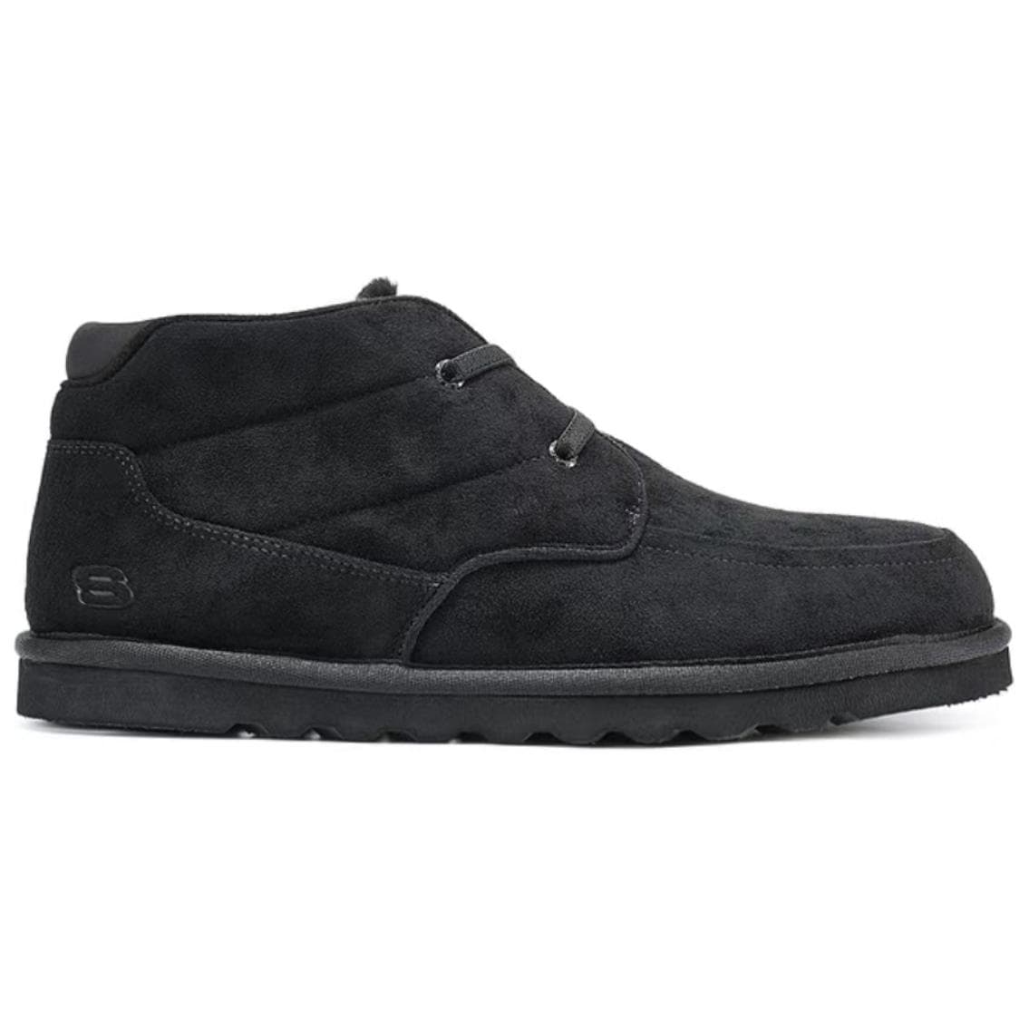 Ботинки зимние SKECHERS MENS USA MID Топ Повседневная обувь Мужская Черная - изображение 2