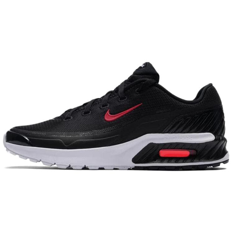 Кроссовки для бега Nike Air max BIA Ткань Дышащий Низкий Топ Беговые кроссовки Мужские Черные - изображение 1