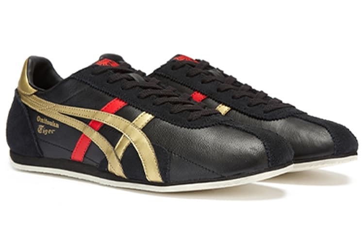 Кроссовки для бега Onitsuka Tiger Runspark Black Gold — фото 2