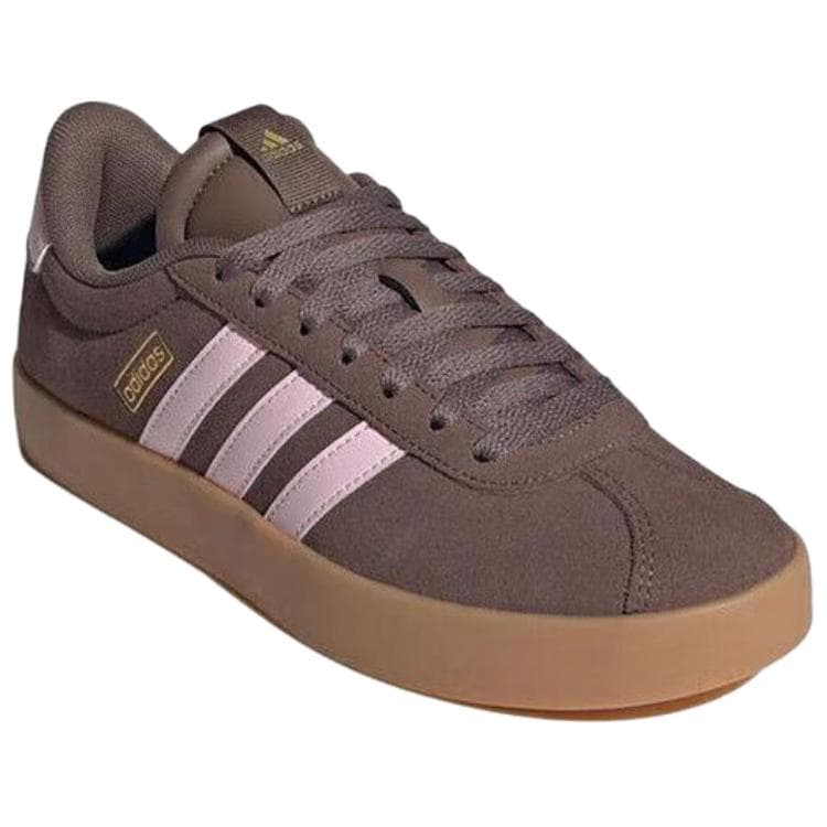 Кроссовки Adidas VL COURT 3,0 Low Топ Немецкие армейские кроссовки Женские Коричневый - изображение 3