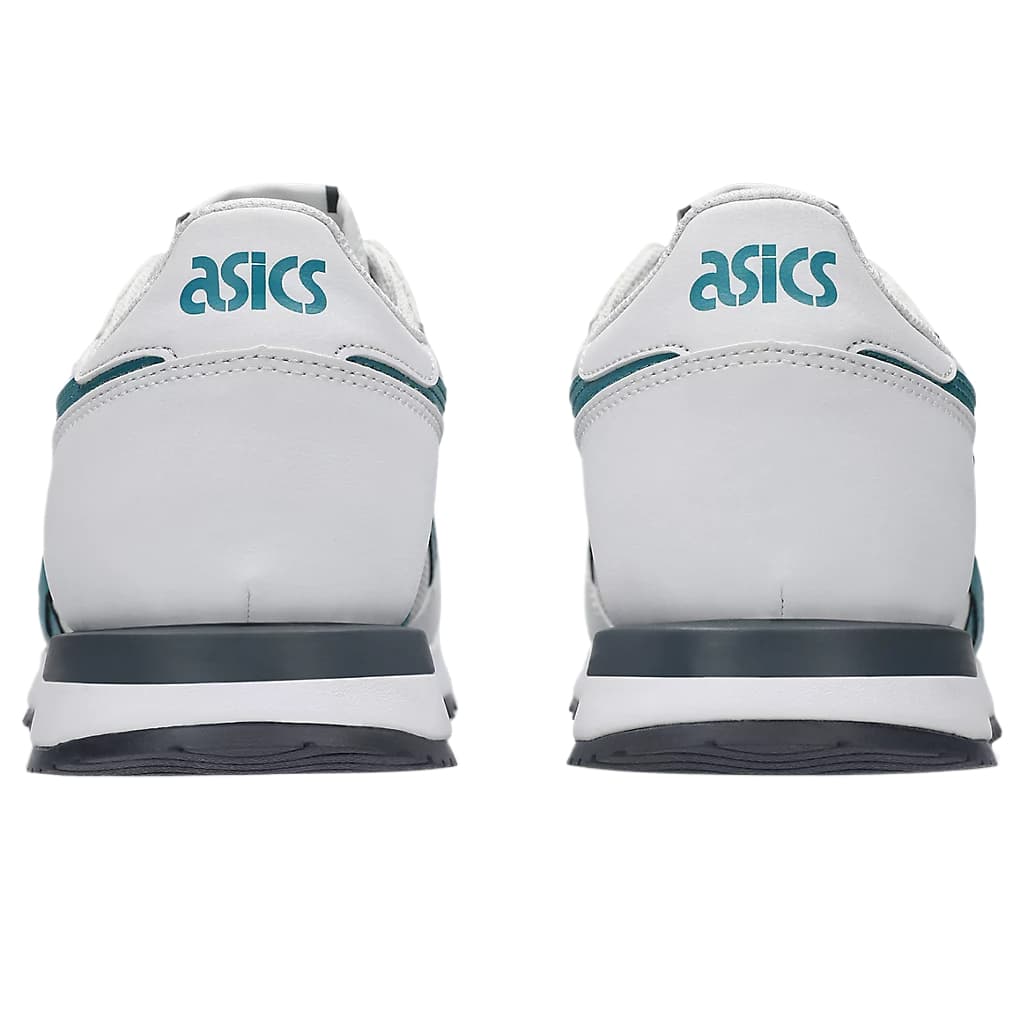 Кроссовки Asics Tiger Runner 2 Синтетическая кожа Амортизация Низкие кеды для бега Унисекс Белый Зеленый - изображение 6