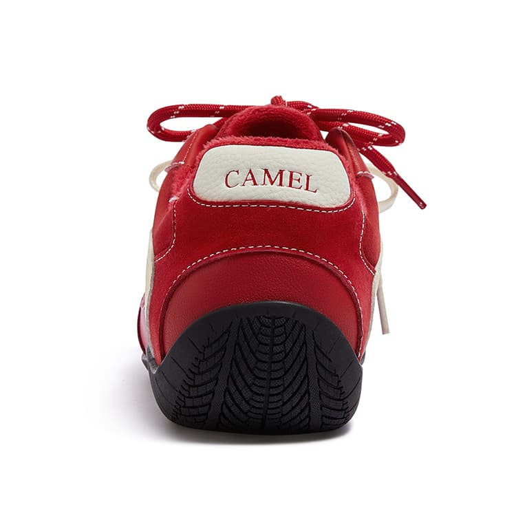 Кроссовки CAMEL Flying Double Laces Trendy Color Block Minimalist Versatile Comfortable Casual Shoes Warm Durable Lightweight German Training Shoes Womens - изображение 4