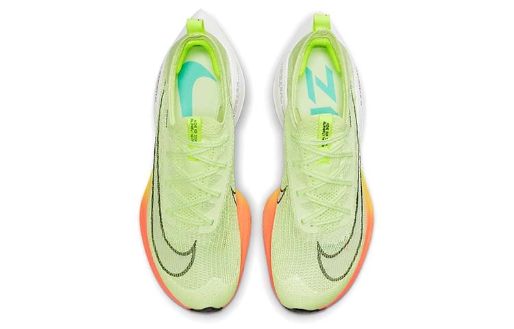Кроссовки для бега Nike Air Zoom Alphafly Next% 1 Fluorescent Green - изображение 4