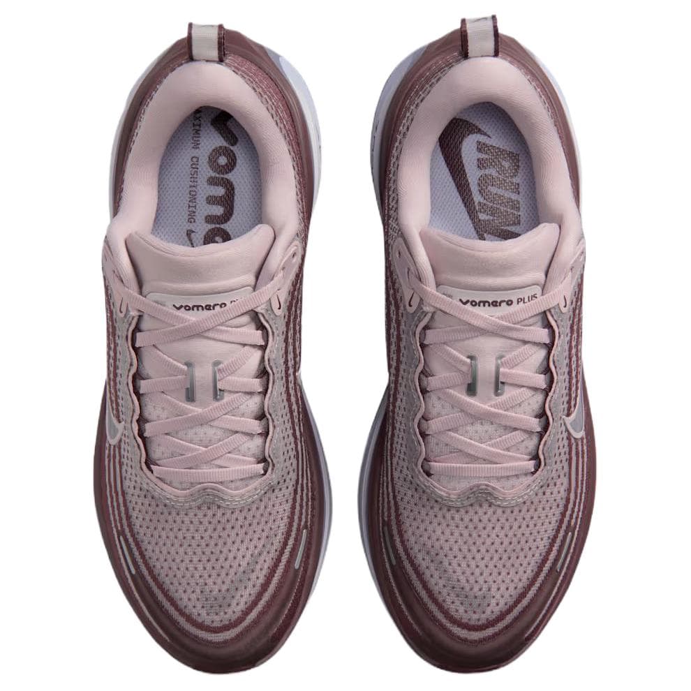 Кроссовки для бега NIKE Vomero Plus Дышащий Low Топ Повседневные кроссовки для бега Женские Розовый - изображение 4