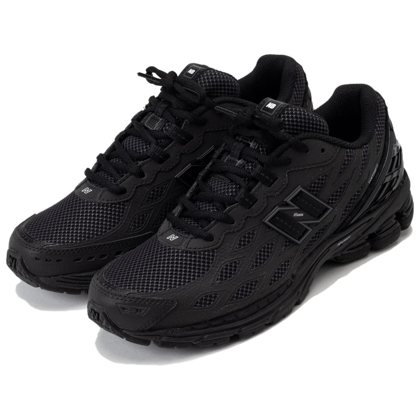 Кроссовки для бега New Balance 1906W Ткань Искусственная Кожа Дышащий Низкий Топ Повседневные Беговые Кроссовки Унисекс Черные - изображение 2