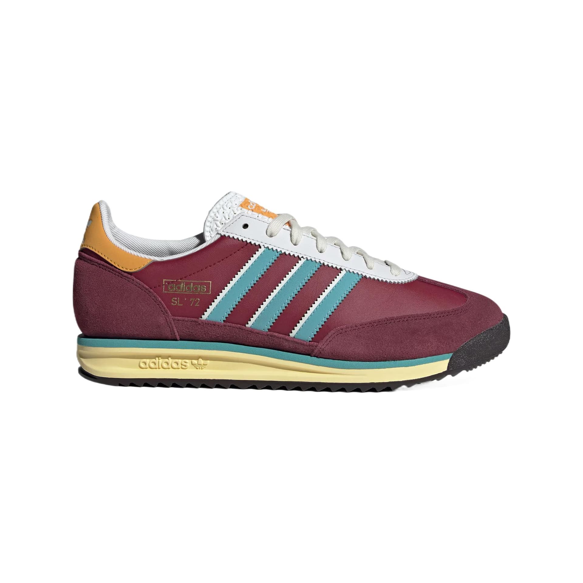 Кроссовки Adidas SL 72 RS противоскользящая устойчивая к истиранию легкий низкий топ повседневная обувь унисекс красная - изображение 2