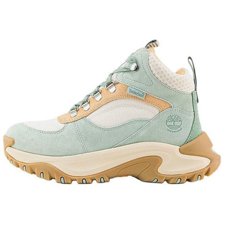 Ботинки уличные Timberland Износостойкий противоскользящий удобный длина до щиколотки для активного отдыха женский зеленый - изображение 1