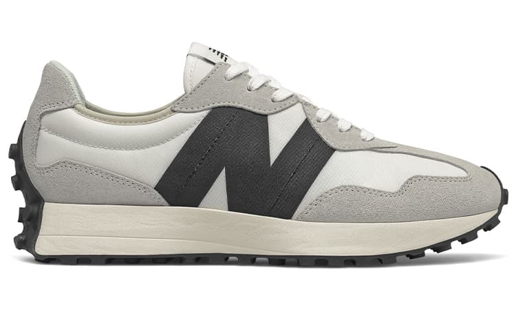 Кроссовки для бега New Balance 327 Grey Black White - изображение 2
