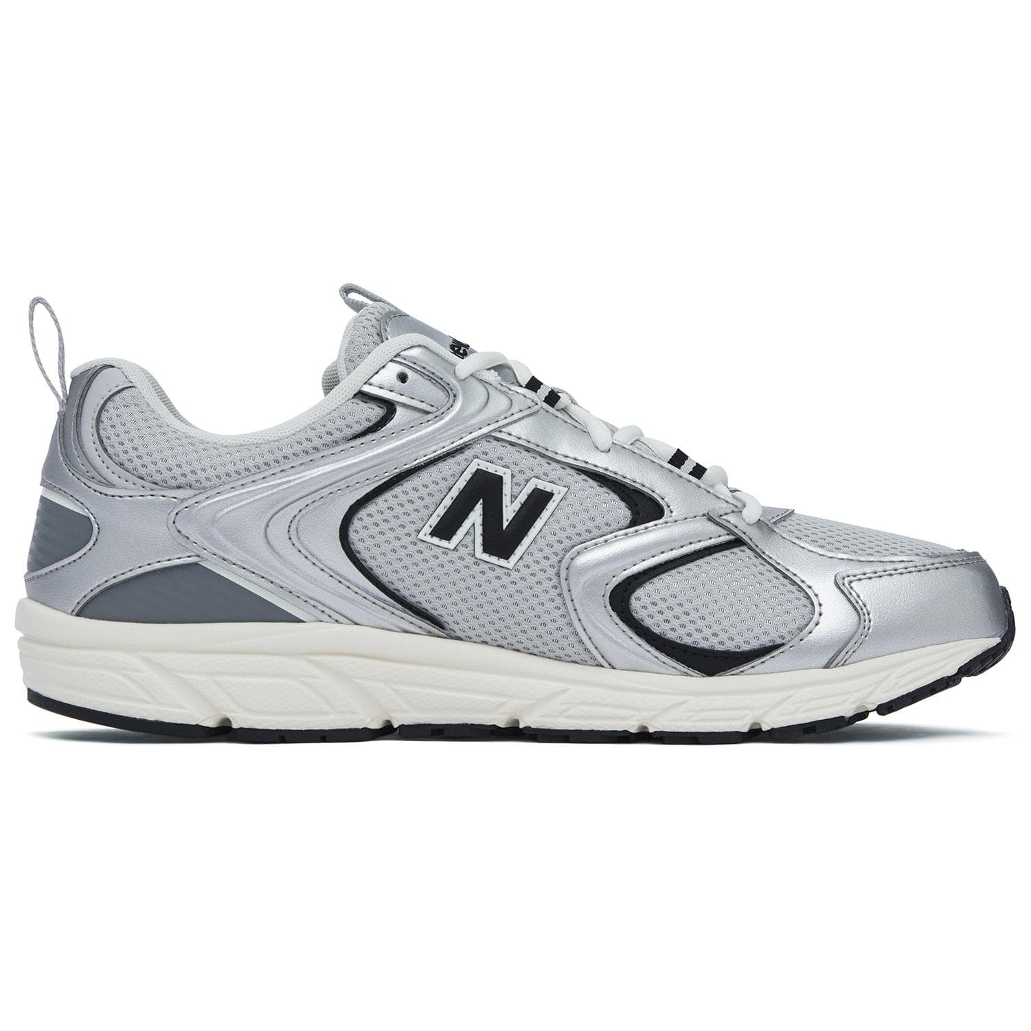 Кроссовки для бега New Balance 408 Grey White Silver - изображение 2