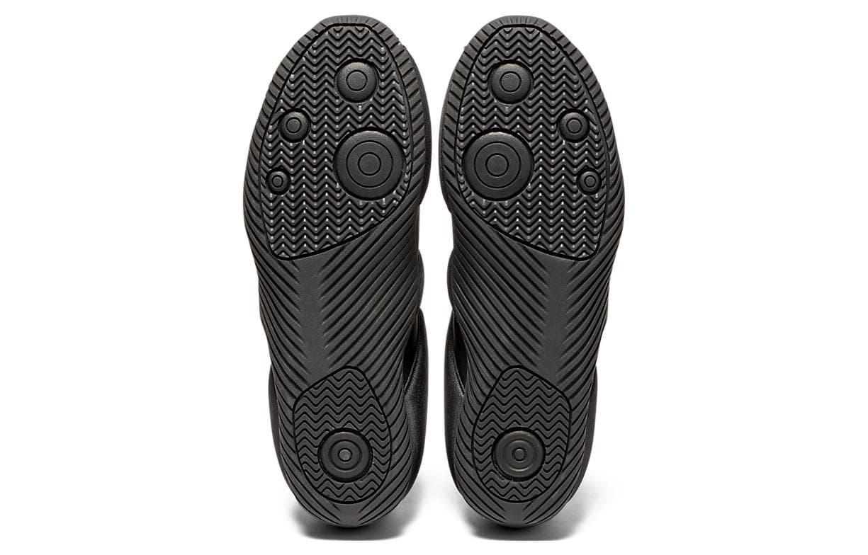 Кроссовки для бега Onitsuka Tiger Sclaw Устойчивые к истиранию Низкие Беговые кроссовки Унисекс Черные - изображение 5