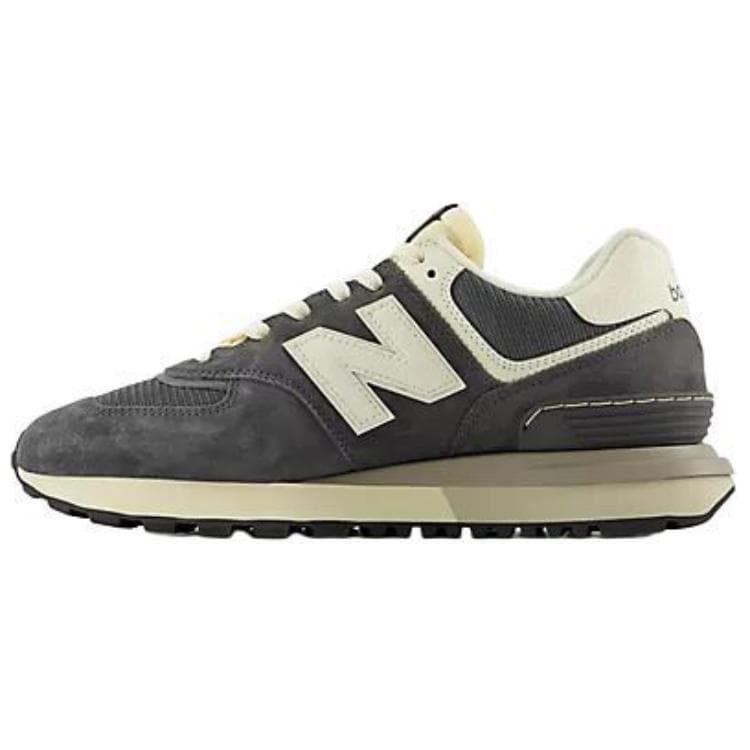 Кроссовки для бега New Balance 574 Legacy Текстиль Свинская кожа Низкие кроссовки для бега по пересеченной местности Унисекс Серый - изображение 2