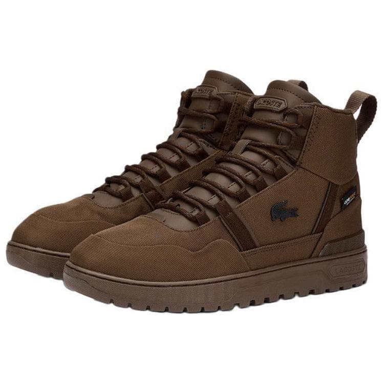 Кроссовки Lacoste High-Top Brown - изображение 3
