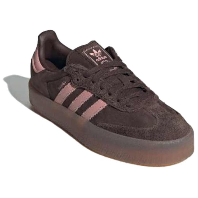 Кроссовки Adidas Originals SAMBAE Низкие Скейтборд Обувь Женские Темно-Коричневый - изображение 3